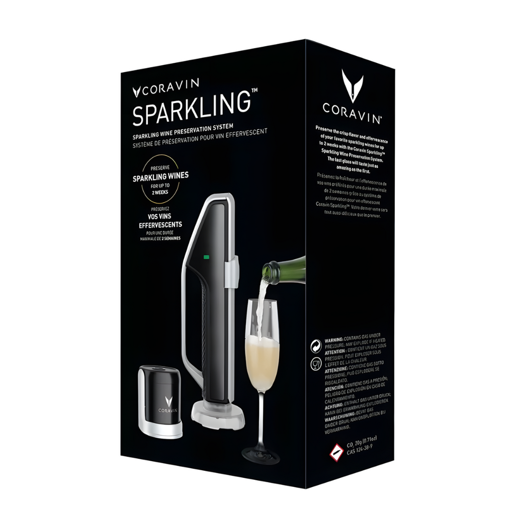 CORAVIN Sparkling – מערכת לשימור יינות מבעבעים
